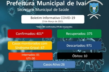 Foto - Boletim Epidemiológico