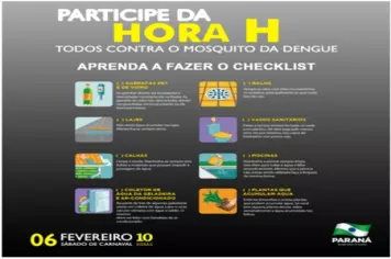 Paraná terá Hora H de combate ao mosquito da dengue