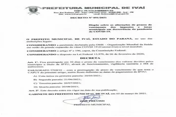 COMUNICADO