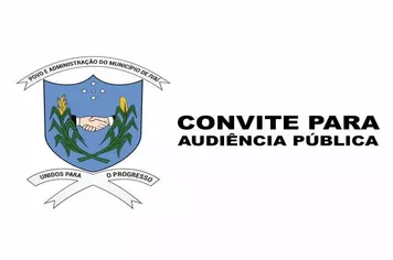 CONVITE | AUDIÊNCIAS PÚBLICAS