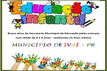 CRONOGRAMA DE PRÉ INSCRIÇÃO PARA CRECHE