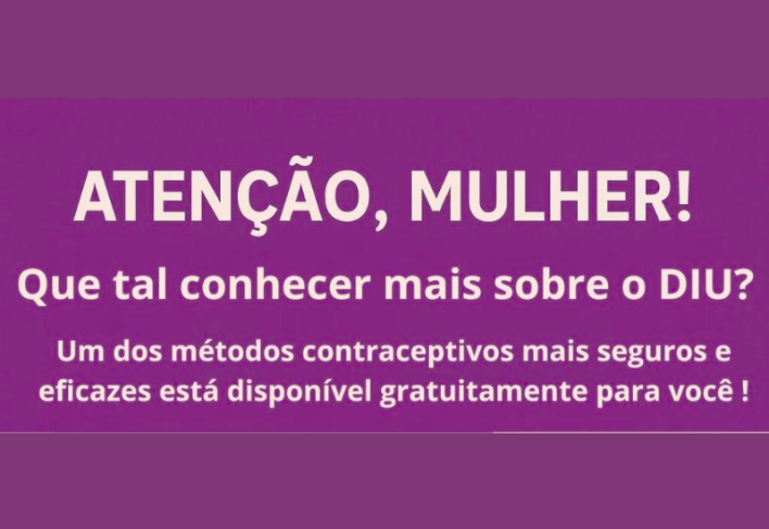 Atenção mulher – Campanha de saúde da mulher