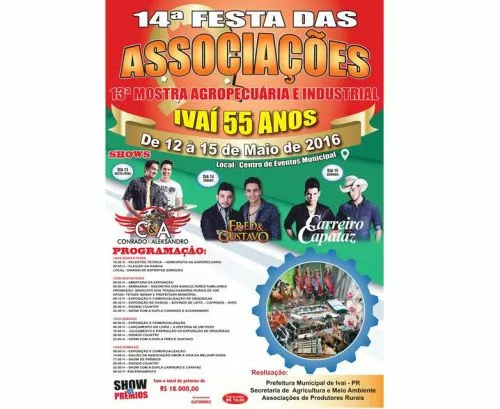 14ª Festa das Associações 13ª Mostra Agropecuaria e Industrial