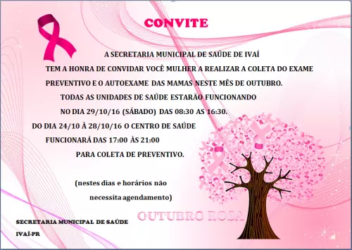 Campanha Outubro Rosa
