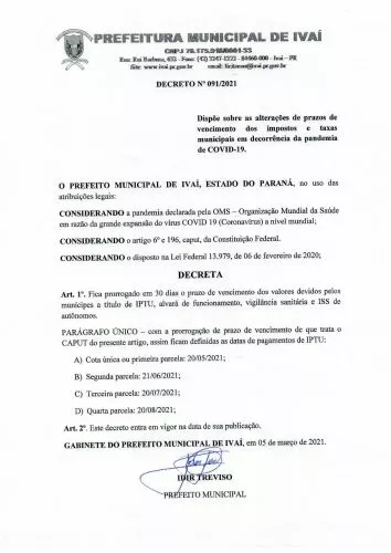 COMUNICADO