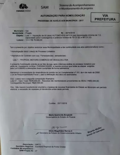 MAIS 02 (dois) AUTOMÓVEIS PARA IVAÍ