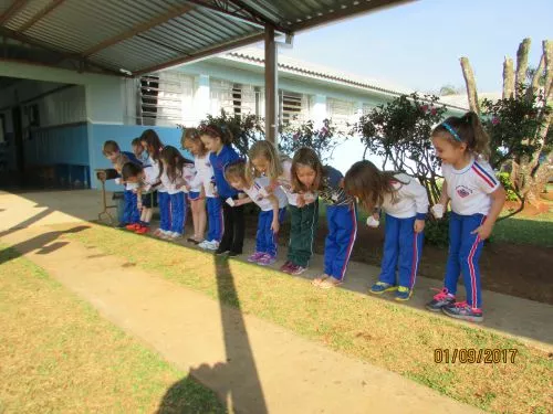 ATIVIDADES SAÚDE BUCAL ESCOLA MUNICIPAL SAGRADO CORAÇÃO DE JESUS - BOCHECHOS COM FLÚOR