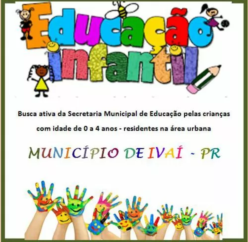 CRONOGRAMA DE PRÉ INSCRIÇÃO PARA CRECHE