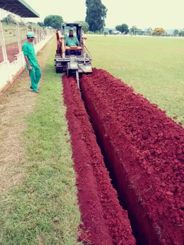 Revitalização da Grama do Campo | Estádio Municipal Valdomiro Jensen