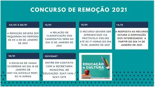 Concurso de REMOÇÃO para Professores da Rede Municipal de Ensino do Município de Ivaí/PR