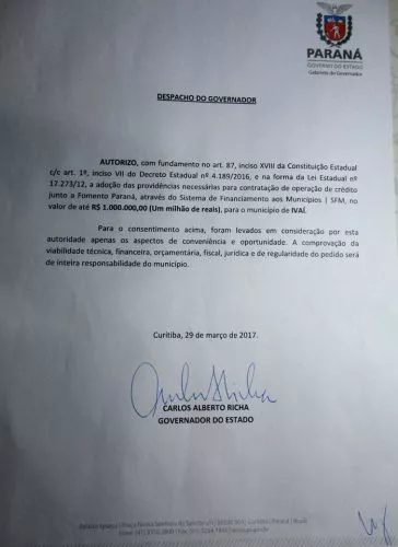 Ivaí receberá mais recursos financeiros